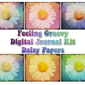 Feeling Groovy the Complete Collection Junk Journal Digital Papers, Tie ...