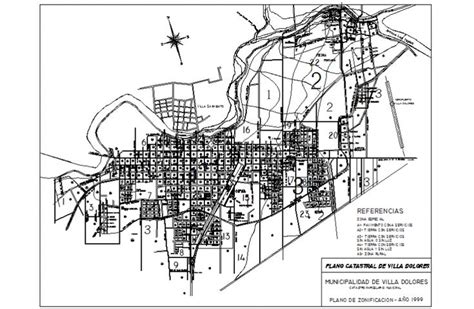 City plan zoning location map with town planning details dwg file ...