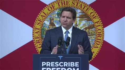 Gov. Ron DeSantis outlines new COVID-19 policies - YouTube