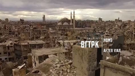 Syrian City Shown Utterly Destroyed After 5 Years Of War | HuffPost null