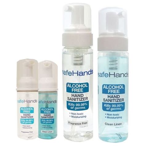 SafeHands Alcohol-Free Hand Sanitizer at HealthyKin.com