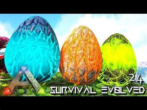 ARK: SURVIVAL EVOLVED: ALPHA WYVERN EGGS & TEK RAPTOR E24 !!! ( ARK EXTINCTION CORE MODDED ...