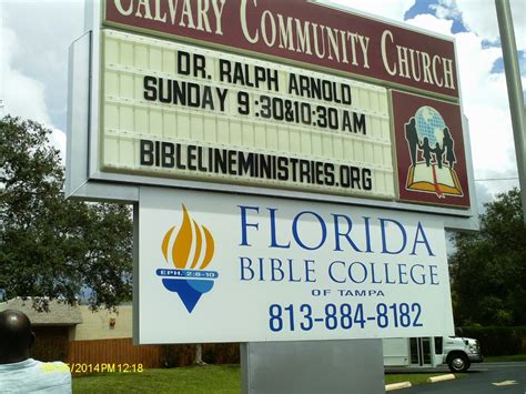 Contact Us – Florida Bible College of Tampa