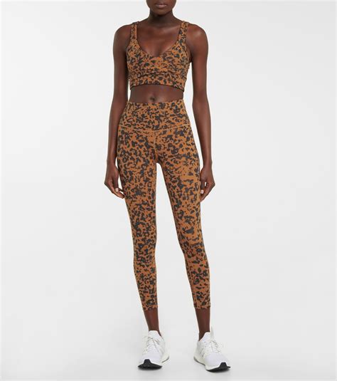 Varley - Printed high-rise leggings Varley