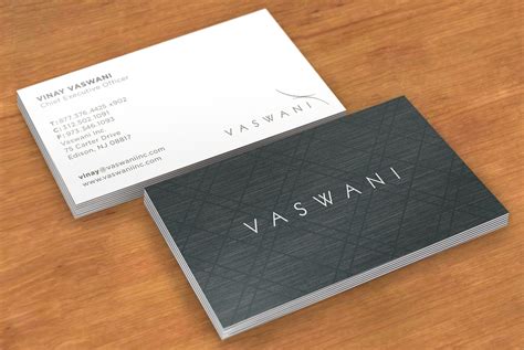 Vaswani Business Card Design | Business cards layout, Business card design, Cool business cards