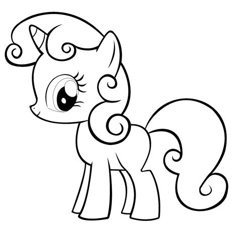 Coloring Fun!: Sweetie belle