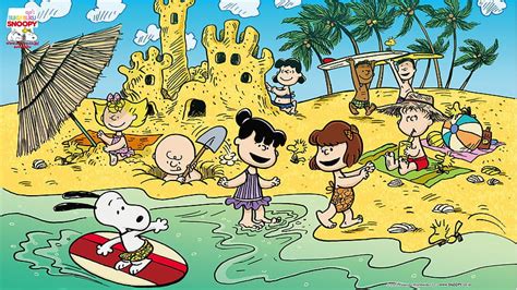 Snoopy Spring Time, Peanuts Summer, HD wallpaper | Peakpx