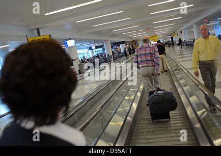 Departures at Terminal 4 of JFK airport, New York Stock Photo: 57281306 ...