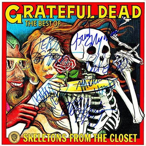 Grateful Dead Skeletons From The Closet signed Album