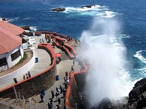 LA BUFADORA Ensenada Mexico 【 Baja California Blowhole