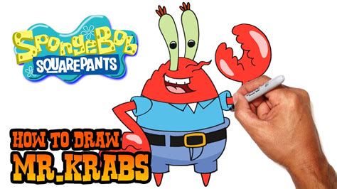 How to Draw Mr.Krabs | Spongebob Squarepants - YouTube