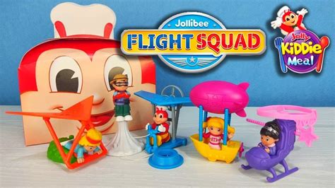 Jollibee September 2022 Jolly Kiddie Meal Toys FLIGHT SQUAD UNBOXING ...