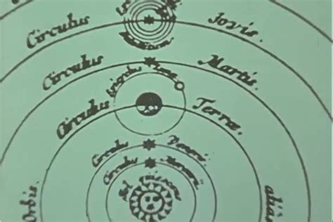 Narrator Talks About History Copernican Heliocentrism | Editorial Video ...