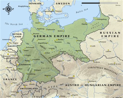 Map of the German Empire in 1914 | NZHistory, New Zealand history online