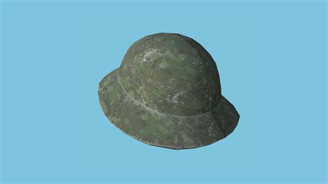 Soldier Helmet 02 - Camouflage 3D Model by gsommer