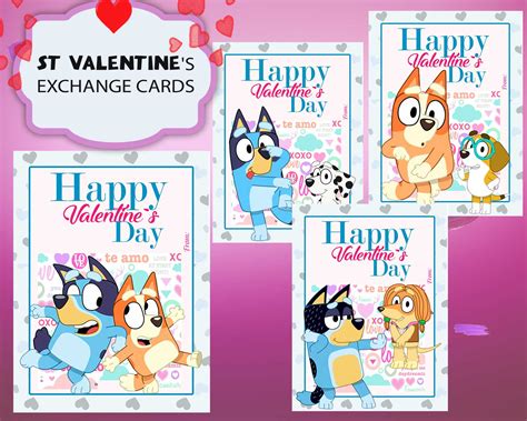 Bluey Valentines Day Cards | Porn Sex Picture