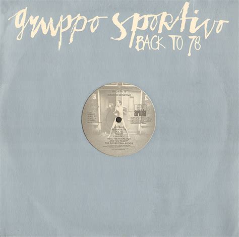 Gruppo Sportivo – Back To 78 – Vinyl (LP, Album, Stereo), 1978 [r432609 ...