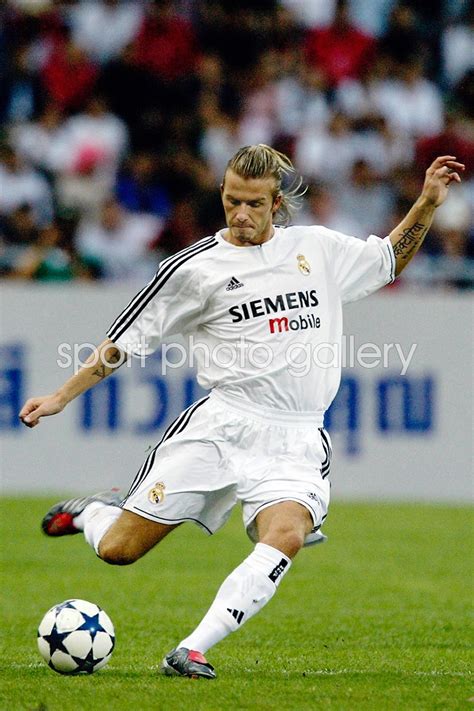 European Clubs Print | Football Posters | David Beckham