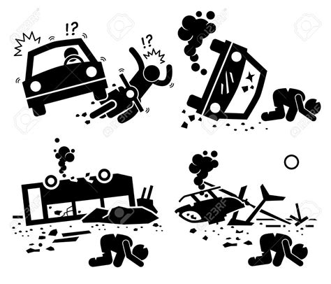 Motorcycle Accident Clipart - Motorcycle You