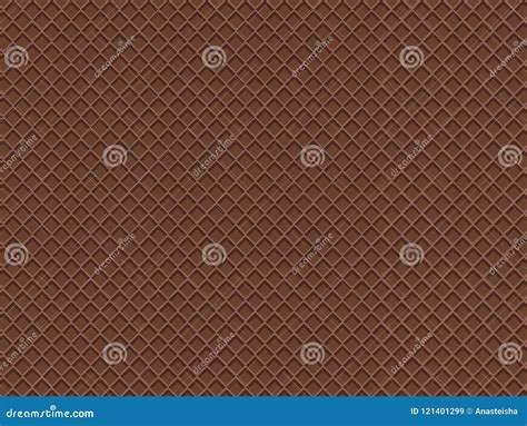 Vector Waffle Background. Vector Illustration. Stock Illustration - Illustration of biscuit ...