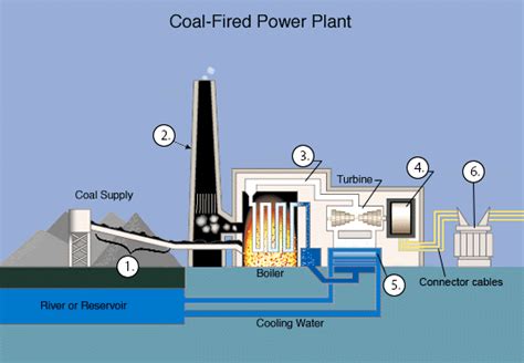 Coal Fired Power Plant Process Flow Diagram - Hanenhuusholli