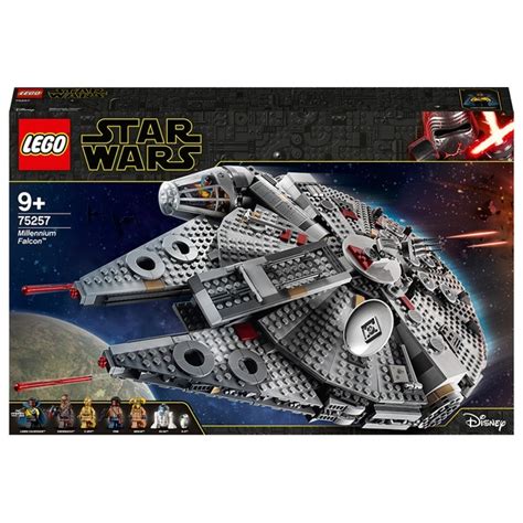 LEGO 75257 Star Wars Millennium Falcon Starship Building Set | Smyths ...