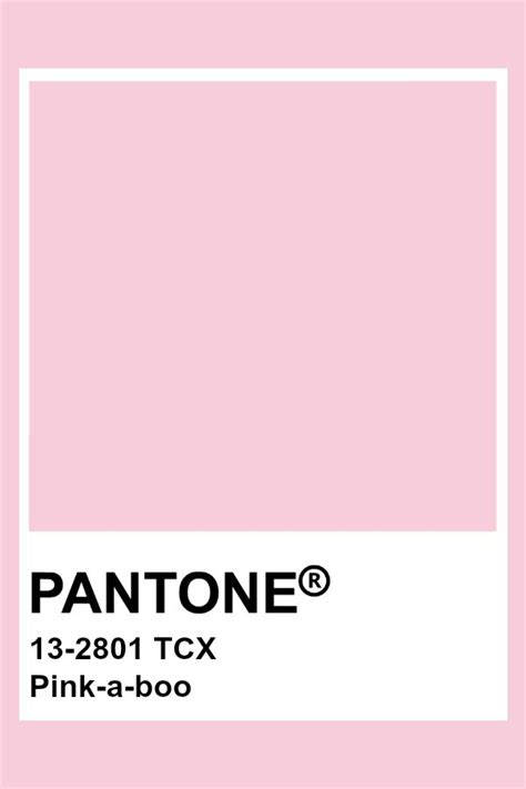 PANTONE 13-2801 TCX Pink-a-boo #pantone #color #pink | Pantone pink shades, Pantone pink pastels ...