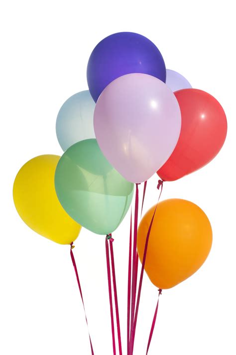 Free Image of Floating bunch of colorful party balloons | Freebie ...