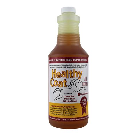 Healthy Coat, Horse, 32 fl oz - Lambert Vet Supply | Dog, Cat, Horse ...