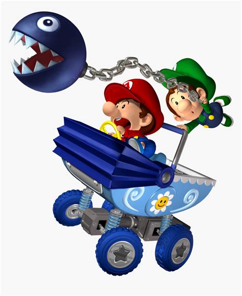 Mario Kart Double Dash Baby Mario And Baby Luigi, HD Png Download - kindpng