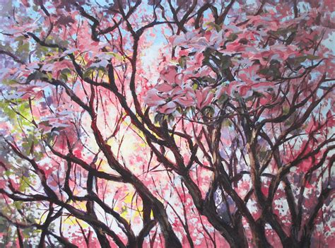 Karen Ilari Painting: The Dogwood Tree