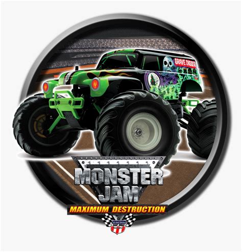 8oitq7 - Monster Truck Grave Digger Clipart, HD Png Download - kindpng