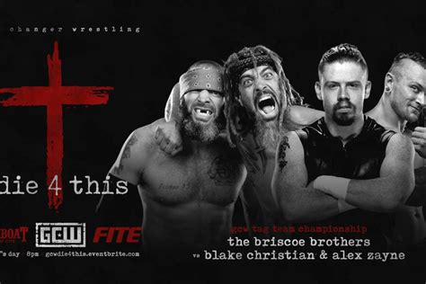 The Briscoes To Defend GCW Tag Team Titles On New Year's Day At GCW Die 4 This | Fightful News