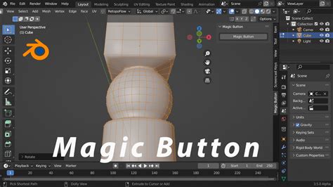 Magic Button - Blender