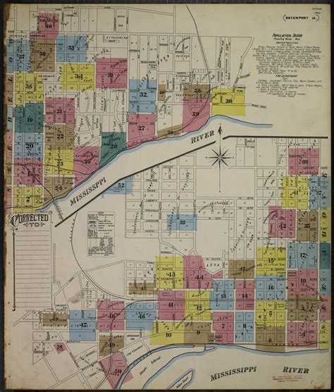 Sanborn Fire Insurance Map from Davenport, Scott County, Iowa. | Library of Congress