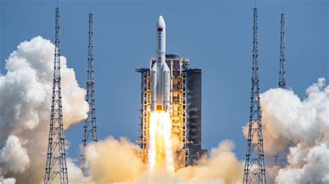 China space station module's massive rocket falling from space | Space