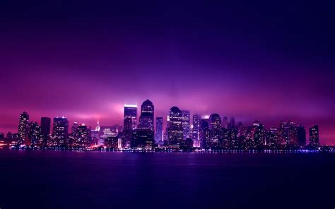 Purple City Wallpapers - Top Free Purple City Backgrounds - WallpaperAccess