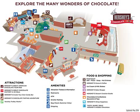 HERSHEY'S CHOCOLATE WORLD Attraction - Trip Planner | Chocolate world, Hershey’s chocolate world ...