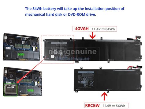 Dell Precision 5510 replacement battery | UAEBattery