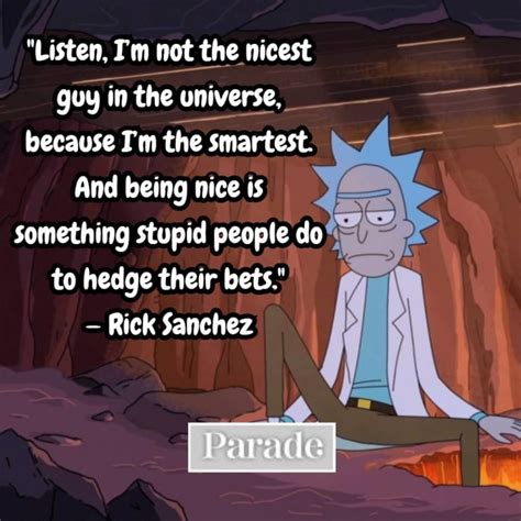 Rick and Morty Quotes - Rick Sanchez Quotes - Parade