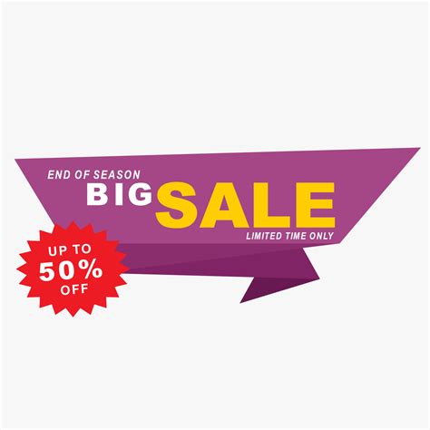 Sale Banner Template Design 5862243 Vector Art at Vecteezy