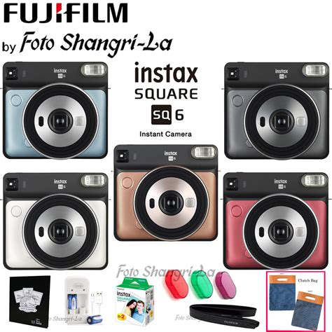 Fujifilm Instax Square SQ6 / SQ-6 Instant Film Camera with Fujinon 65 ...