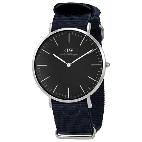 Daniel Wellington Classic Cornwall Black Dial 40MM Watch DW00100149 ...