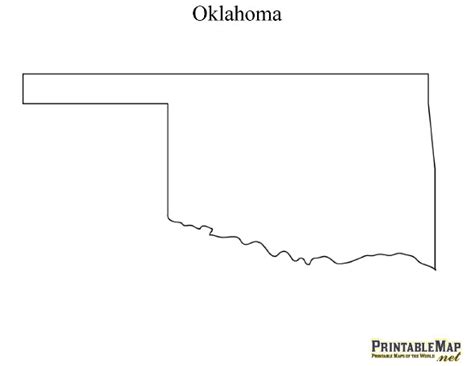 Oklahoma Outline Vector at Vectorified.com | Collection of Oklahoma ...