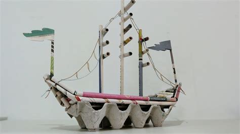 DIY Newspaper Crafts | How to make Pirate Ship - YouTube