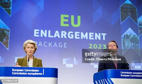 President of the European Commission Ursula von der Leyen and the EU ...