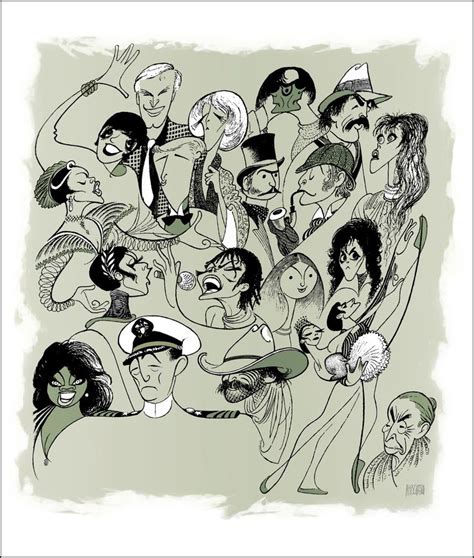 17 Best images about Al Hirschfeld Caricatures on Pinterest | Barbra ...