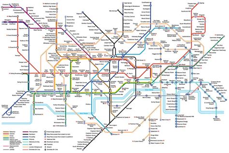 plan de metro de londres Archives - Voyages - Cartes