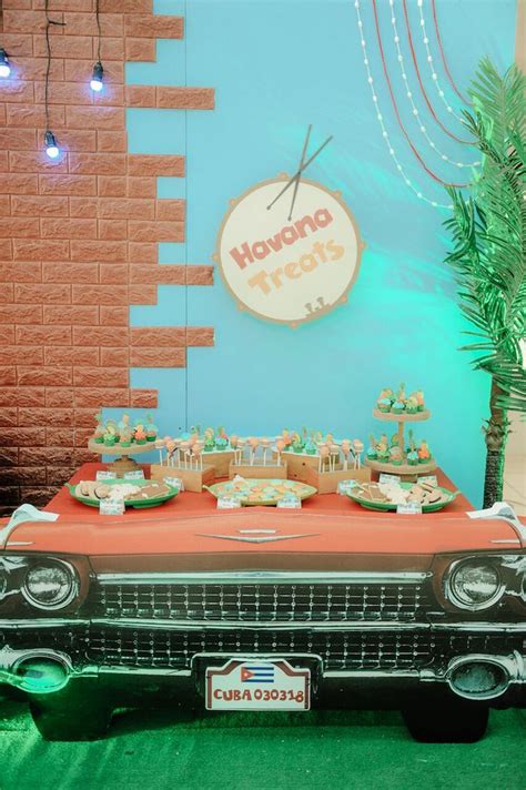 Kara's Party Ideas Havana Nights + Cuban-inspired Birthday Party | Kara ...