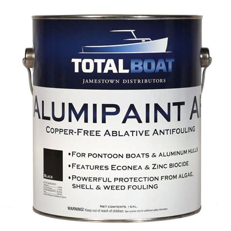 TotalBoat Alumipaint AF Aluminum and Pontoon Boat Bottom Paint (Black, Gallon) #BoatsPontoon ...